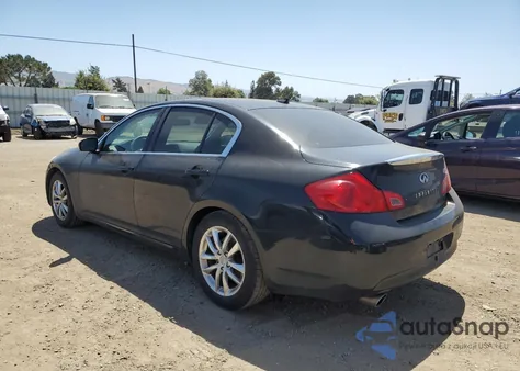 2008 Infiniti G35 z USA, uszkodzony, nr VIN JNKBV61E98M220747
